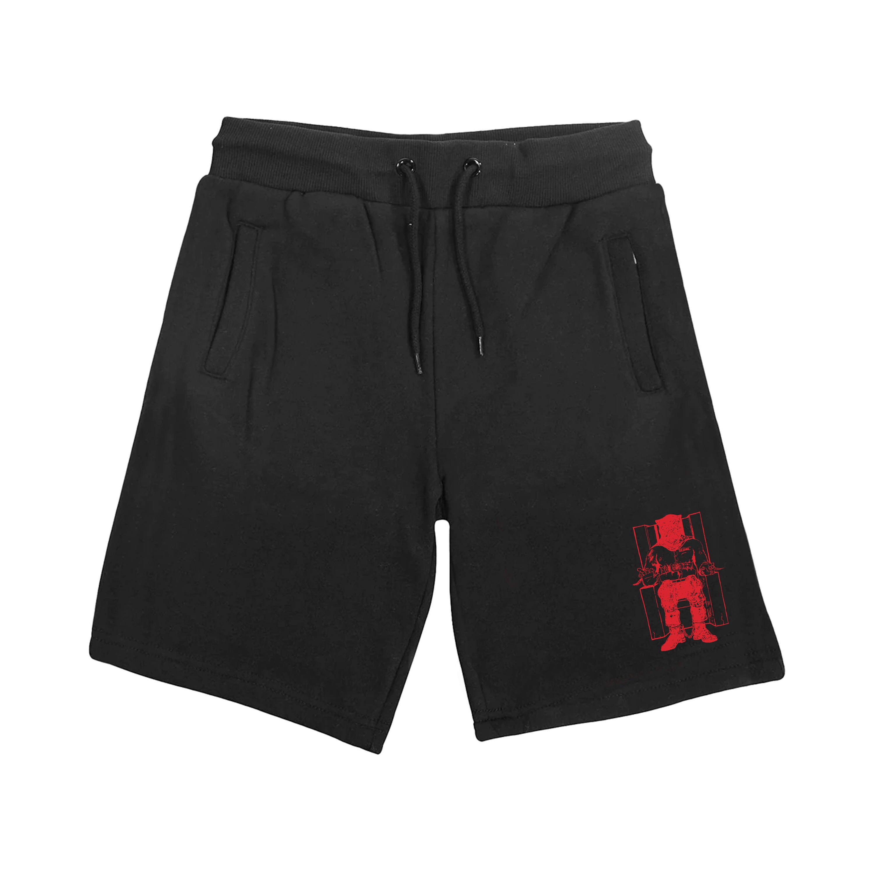 Death Row Chair Logo Shorts