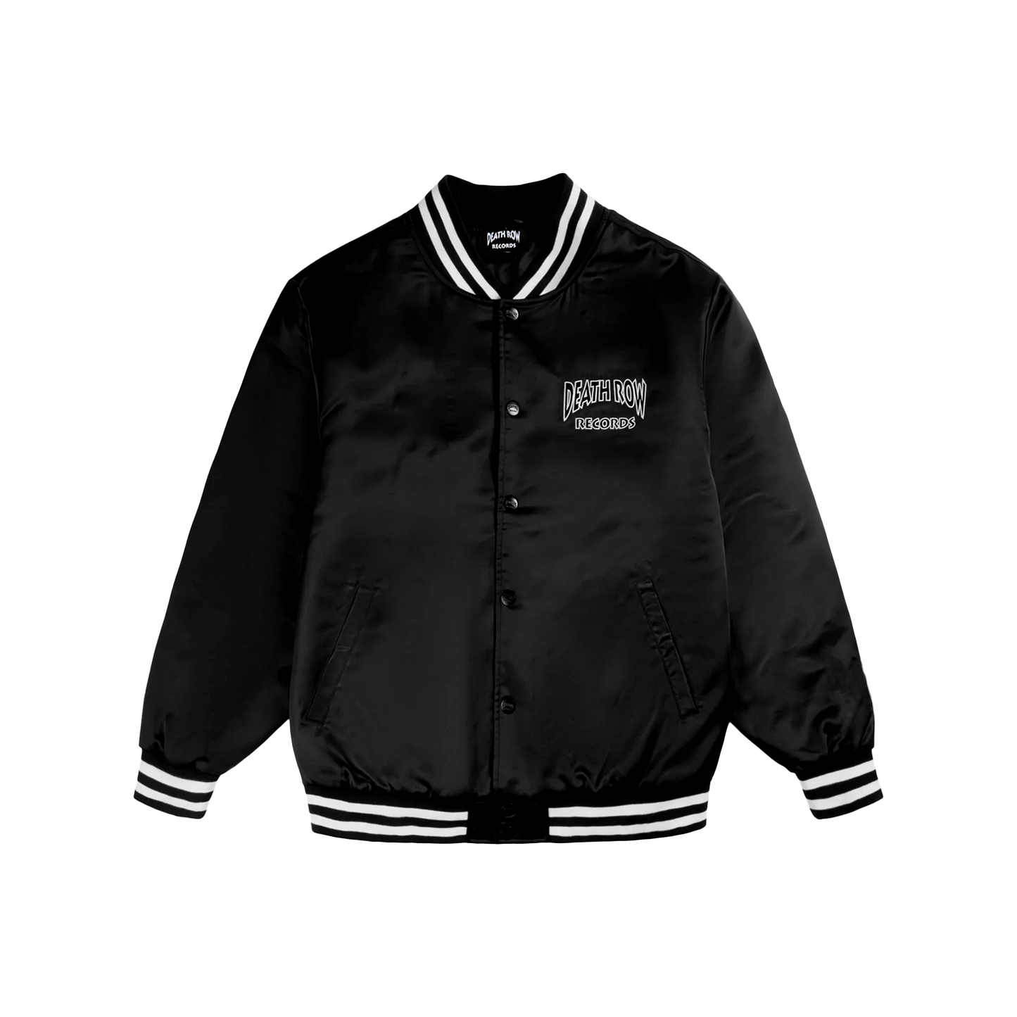 Death Row Satin Varsity Jacket Jacket
