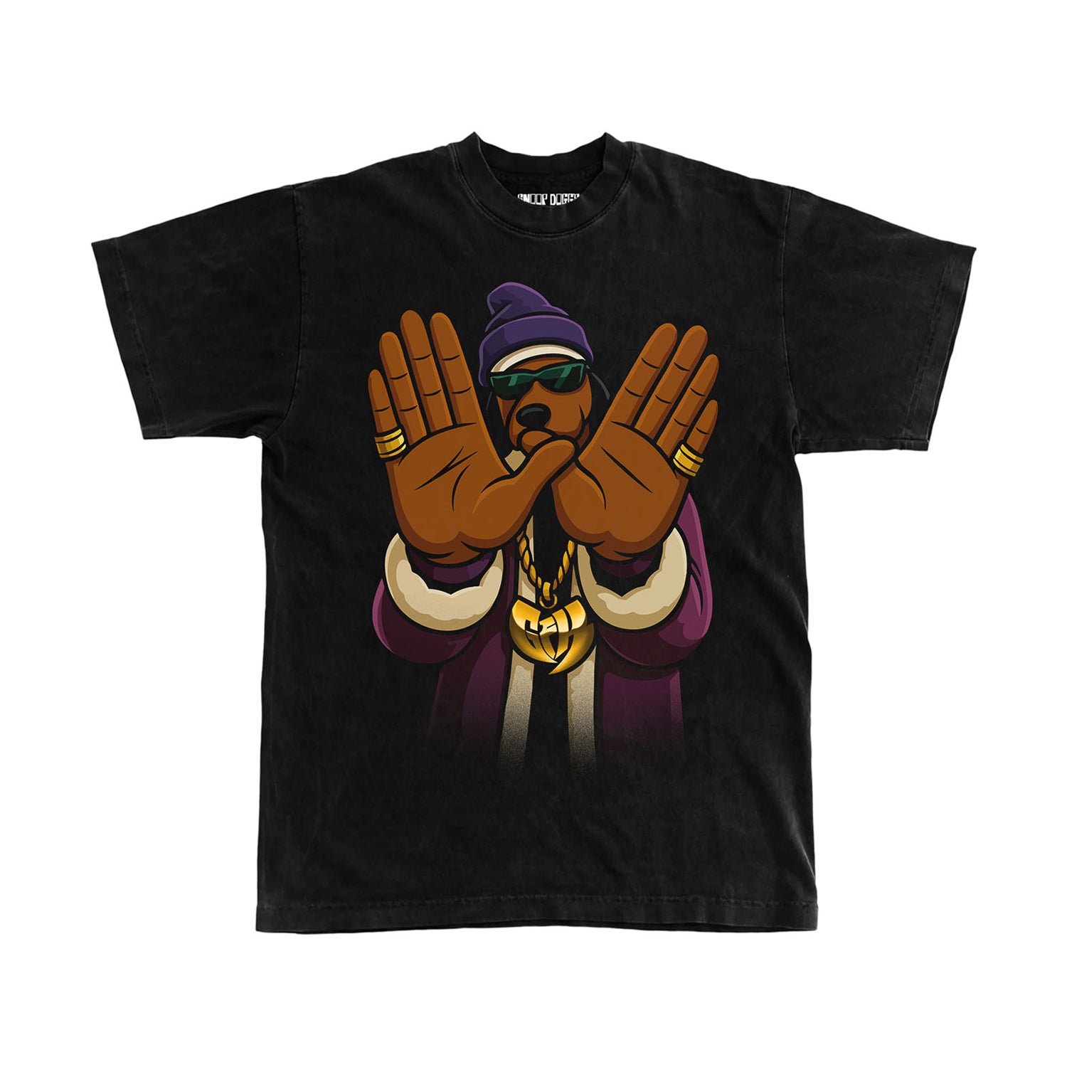 トップス SNOOP RAP TEE Snoop Dogg T-Shirt Size L Tan Brown 