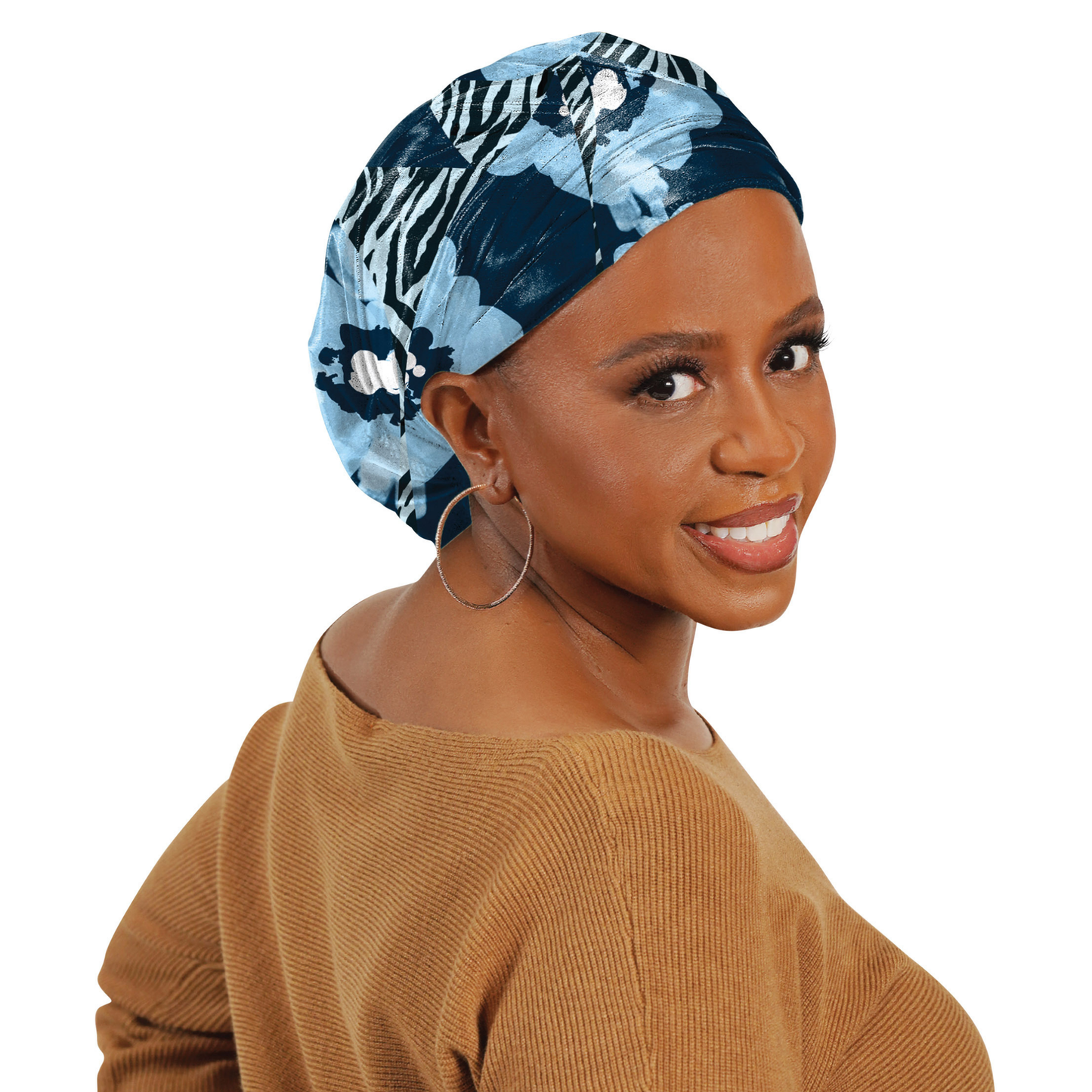 Broadus Collection Floral Zebra Scarf