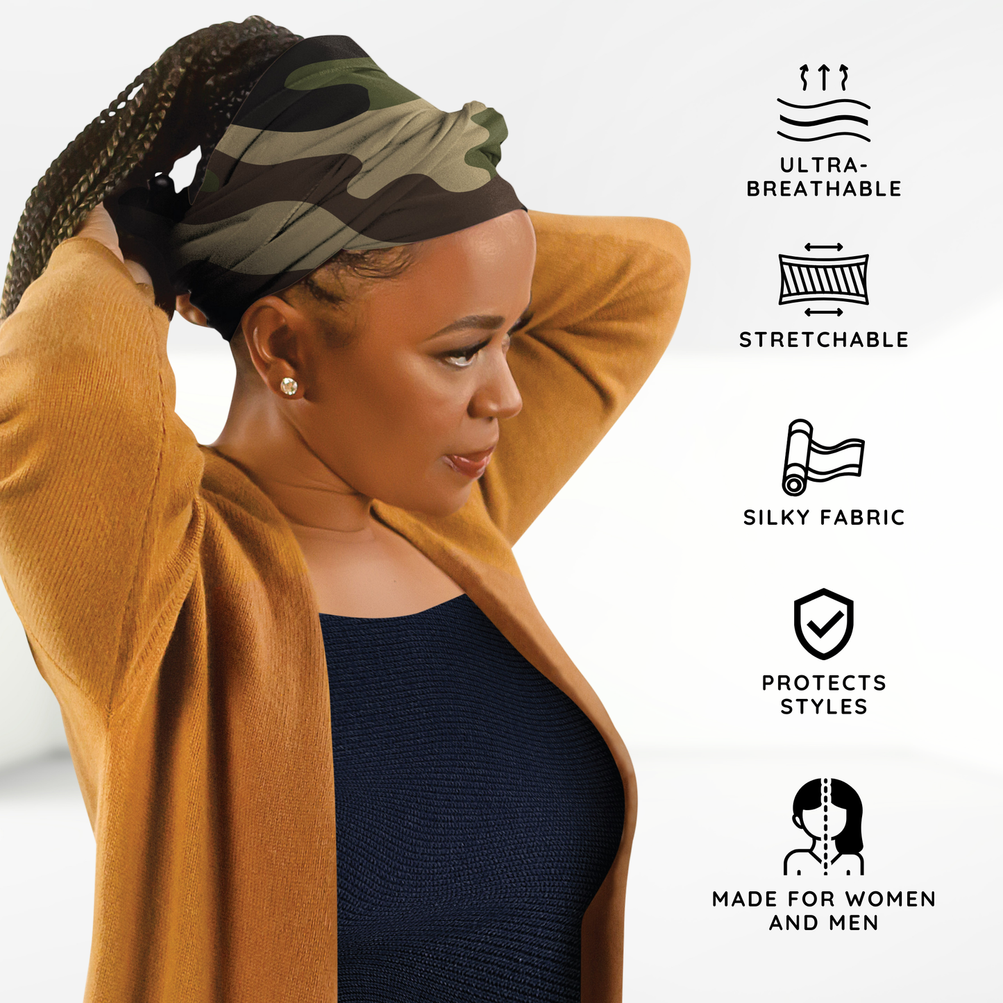 Broadus Collection Camo Scarf
