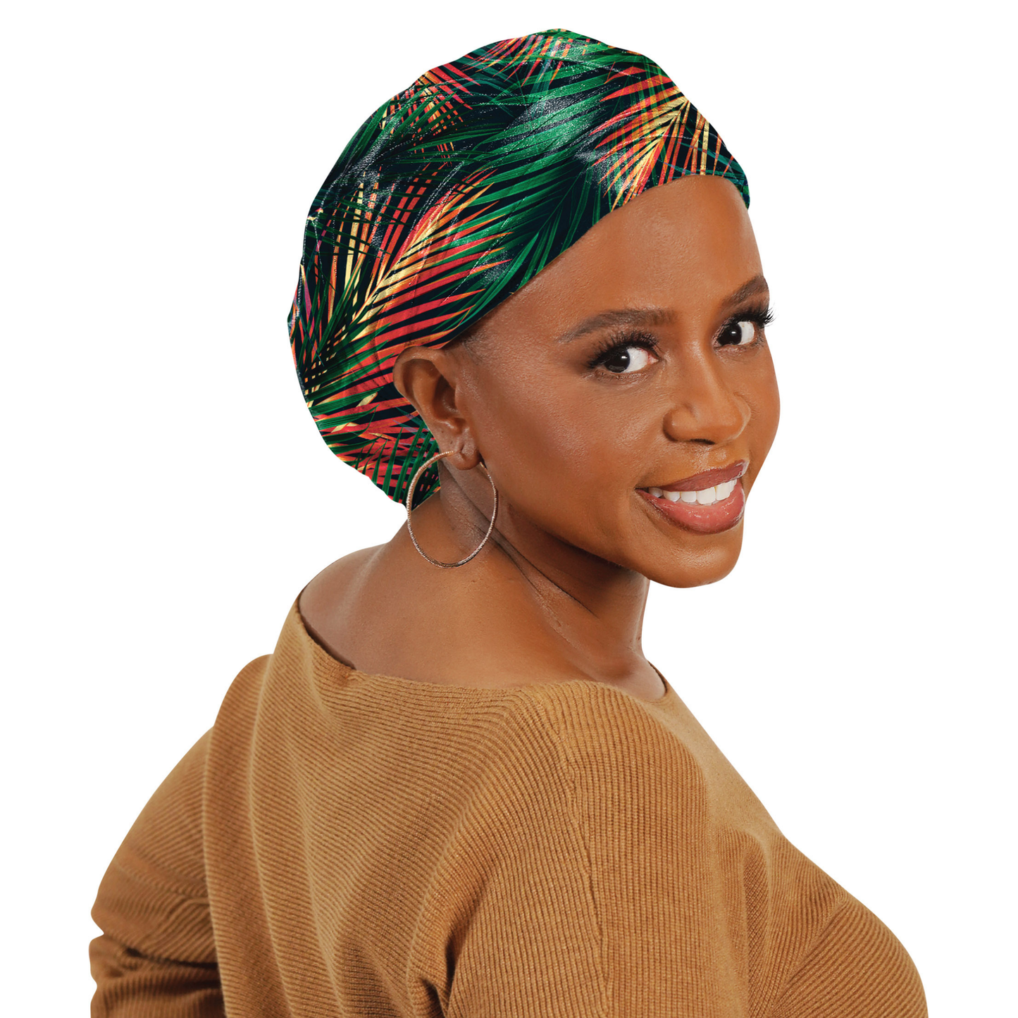 Broadus Collection Island Palm Scarf