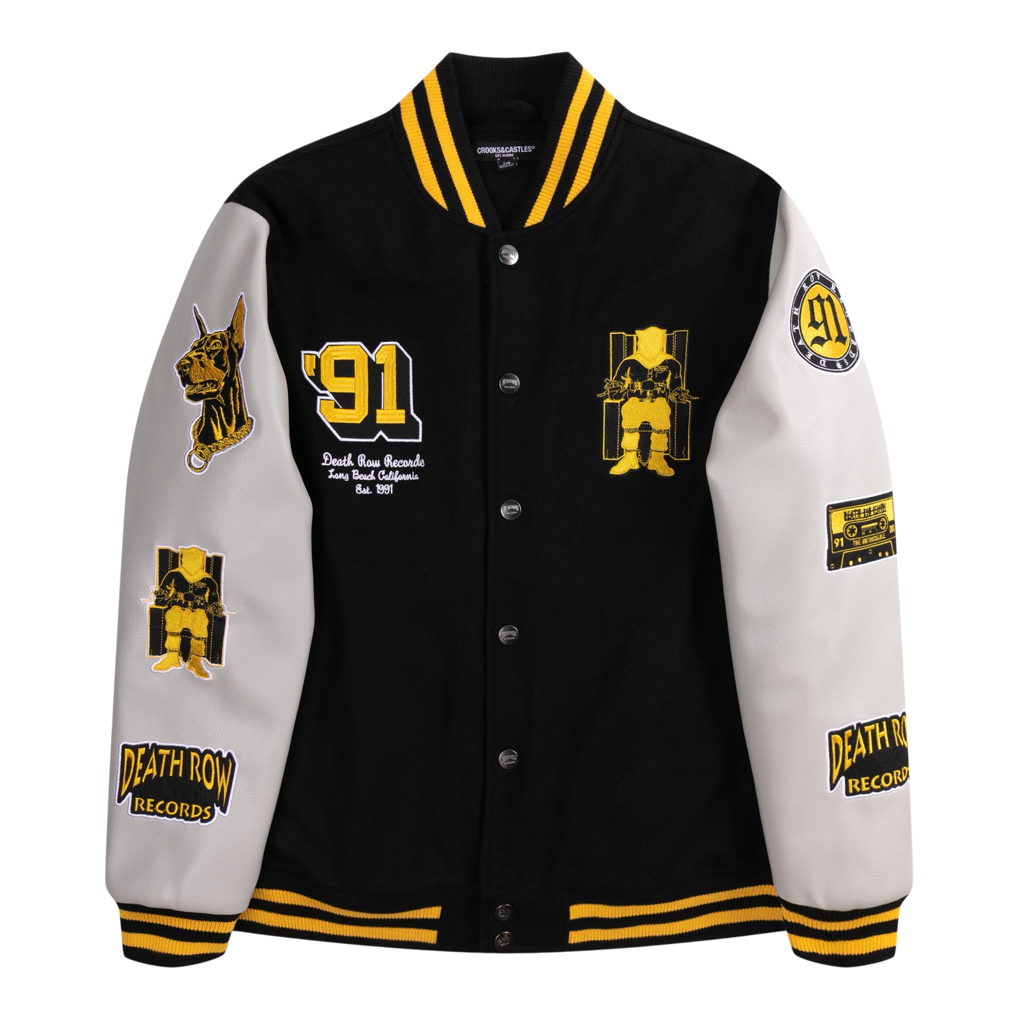 Death Row Collegiate Varsity Jacket