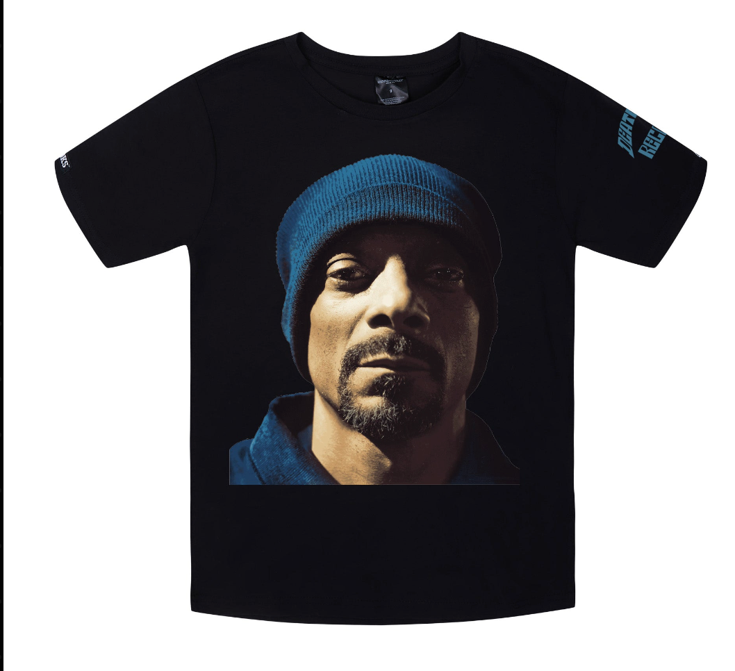 Kids Blue beanie tee Death Row Records