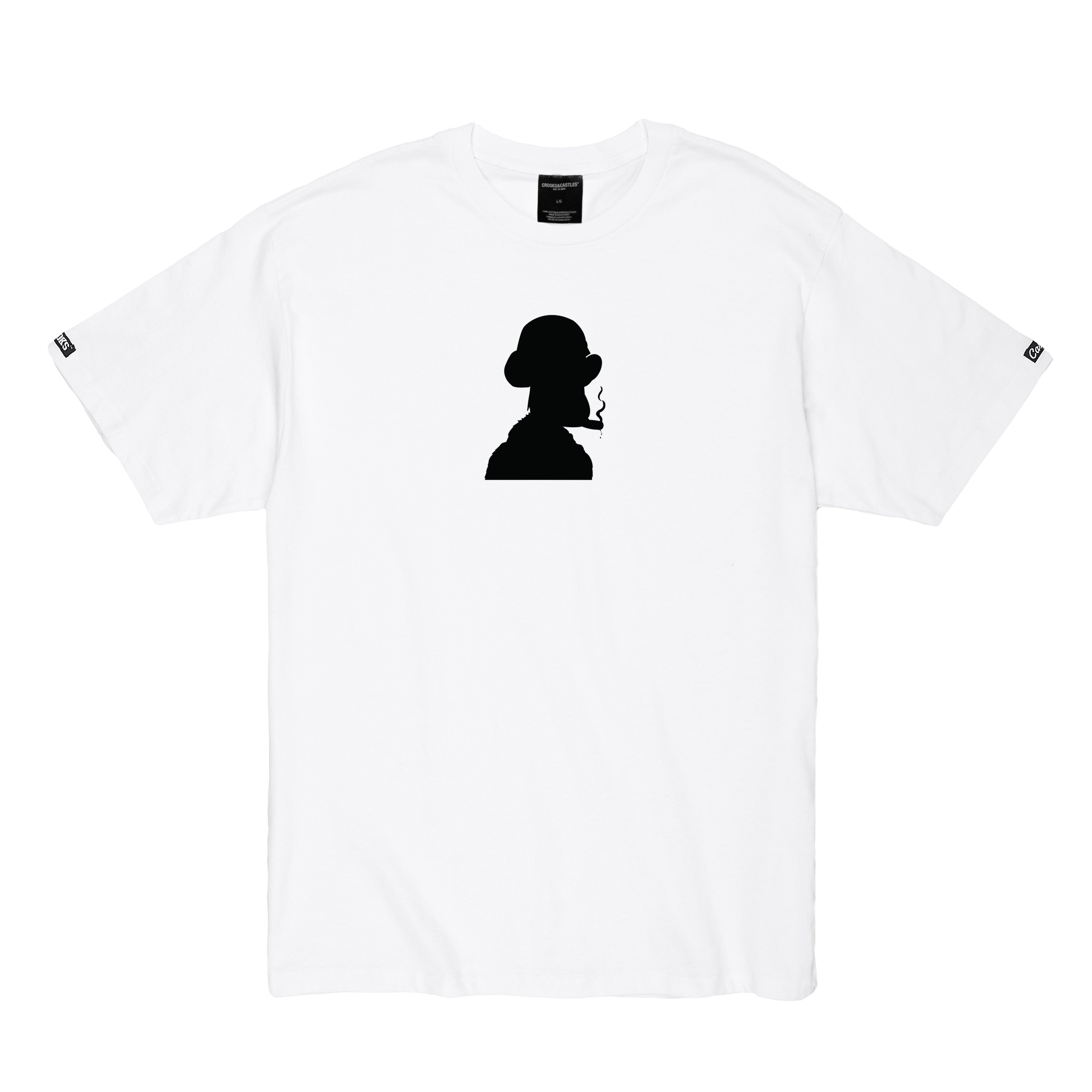Dr. Bombay Silhouette Tee White