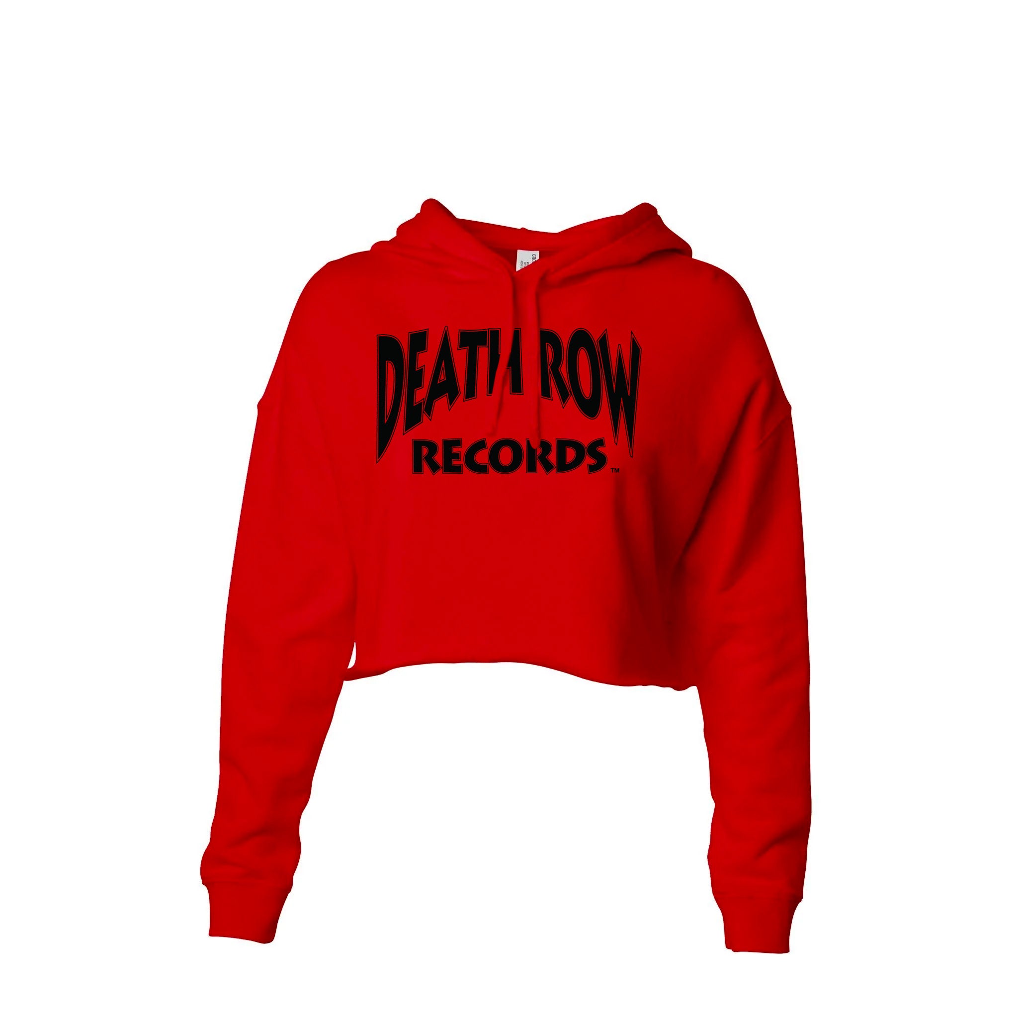 Death Row Women's Cropped Hoodie