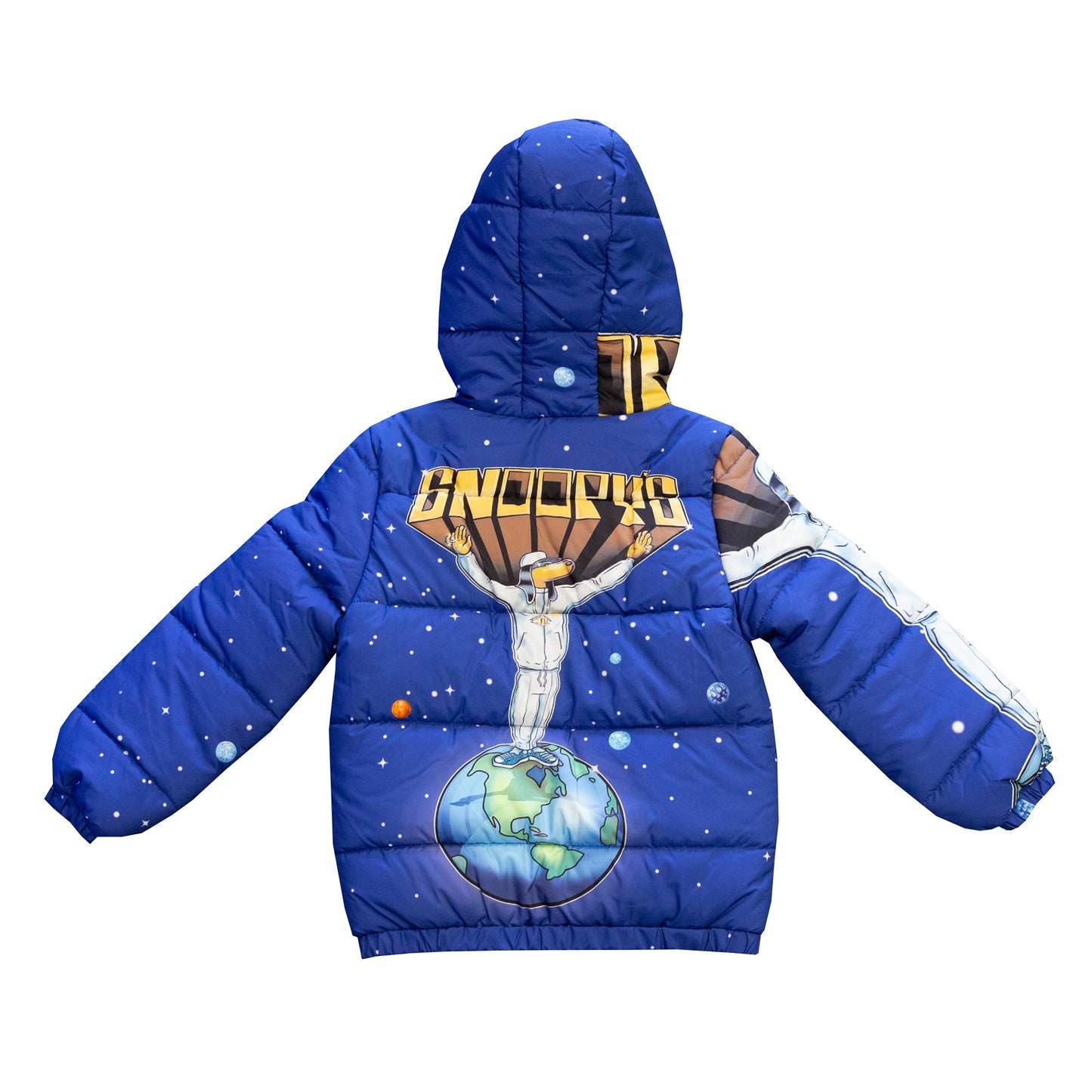 Kids Blue Puffer Jacket