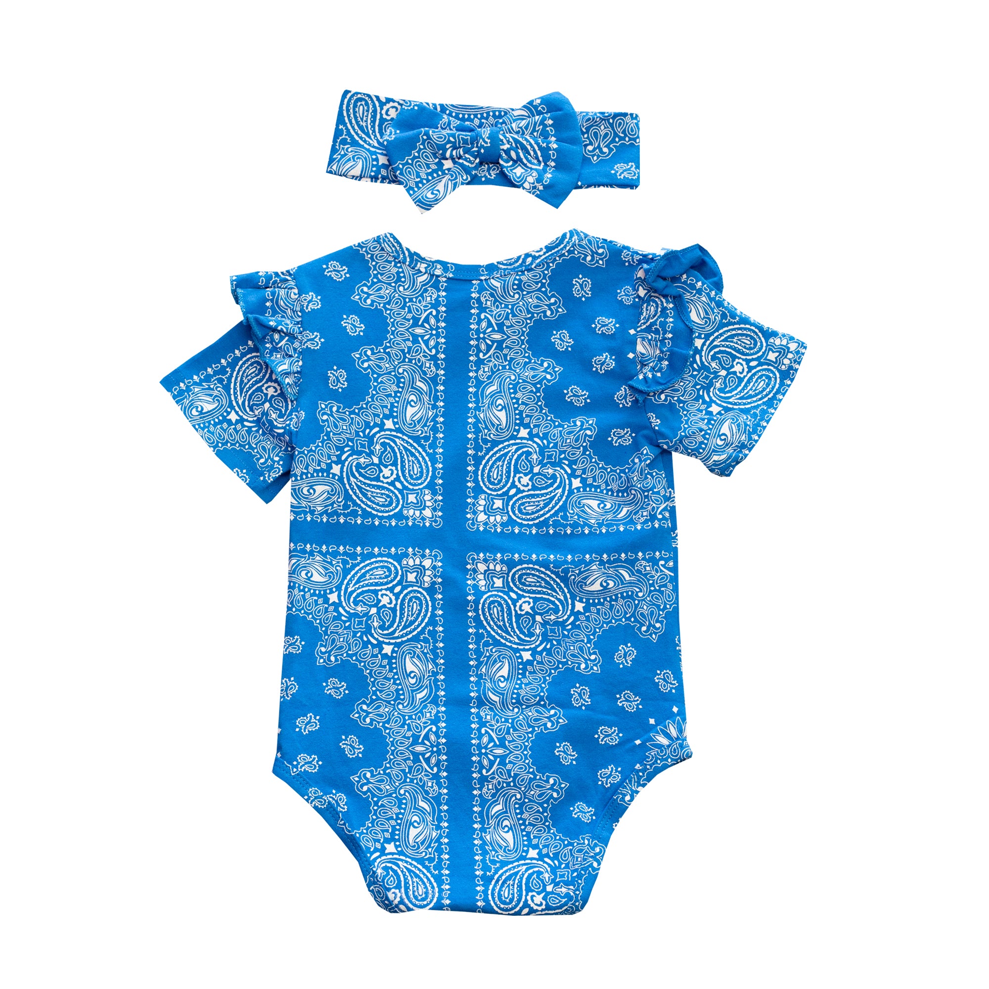 Baby Dogg Onesie With Matching Headband