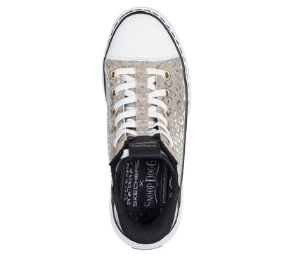 Snoop One x Women's Skechers Slip in Disco Ocelot