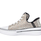 Snoop One x Women's Skechers Slip in Disco Ocelot