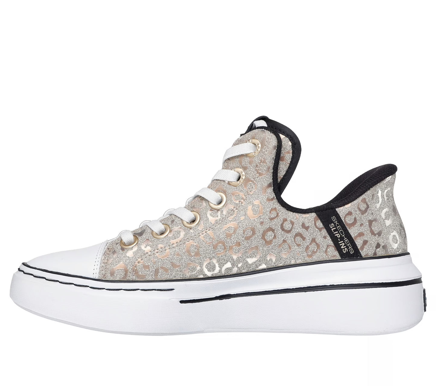 Snoop One x Women's Skechers Slip in Disco Ocelot
