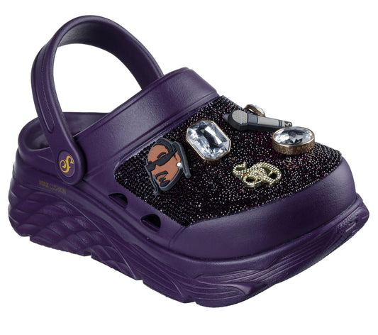 Skechers x Snoop Dogg Foamies: Max Cushioning- Stunnin