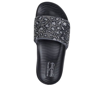 Skechers x  Snoop Leopard Cheetalicious Slide