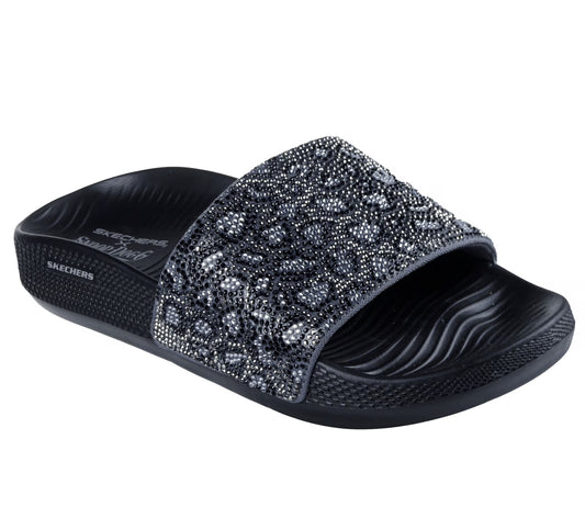 Skechers x  Snoop Leopard Cheetalicious Slide