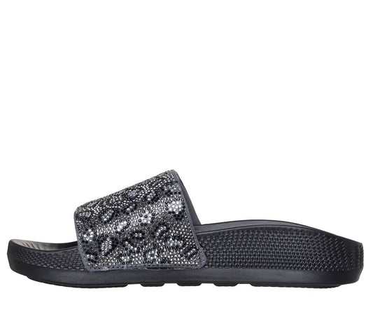 Skechers x  Snoop Leopard Cheetalicious Slide
