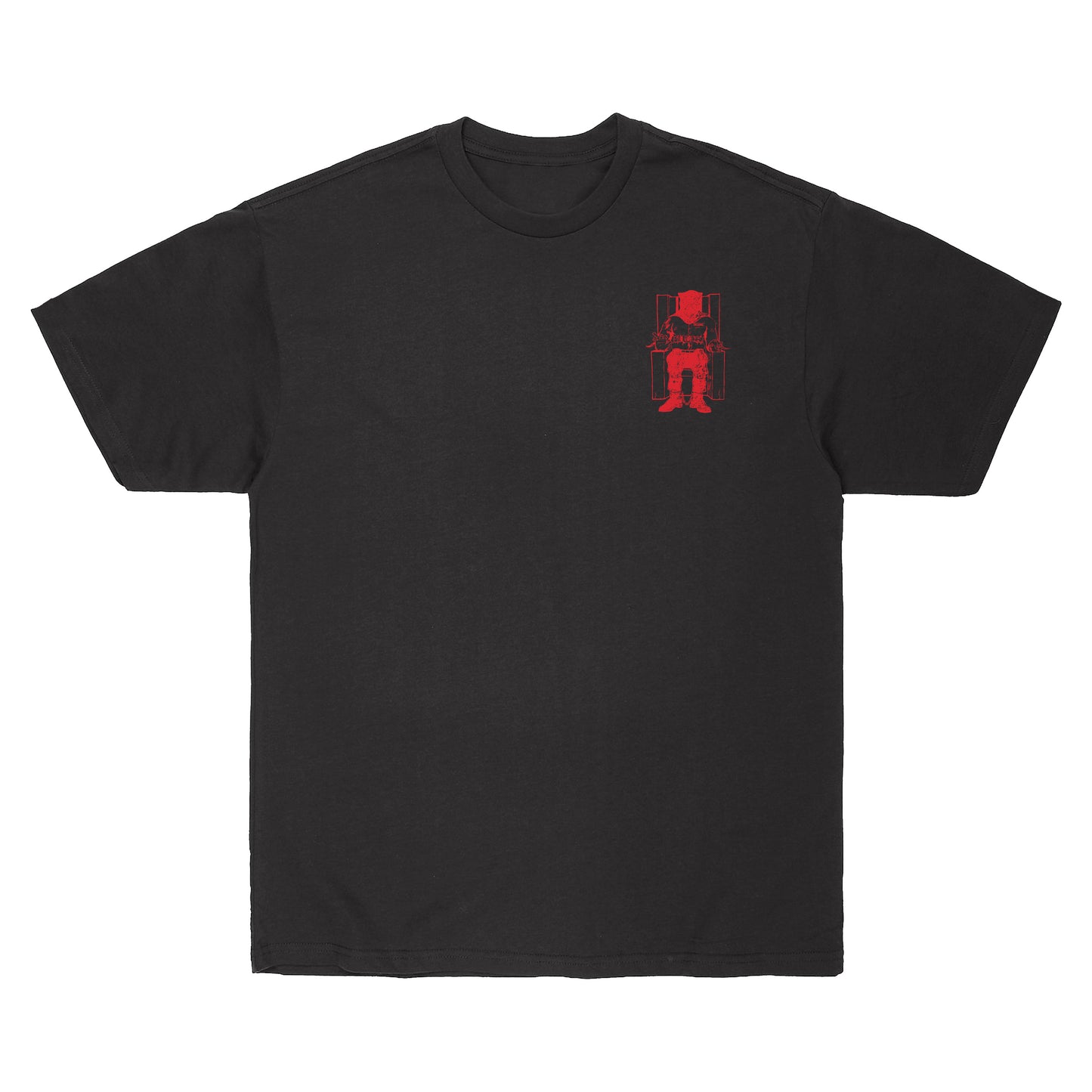 Death Row Chair Corner Logo Tee