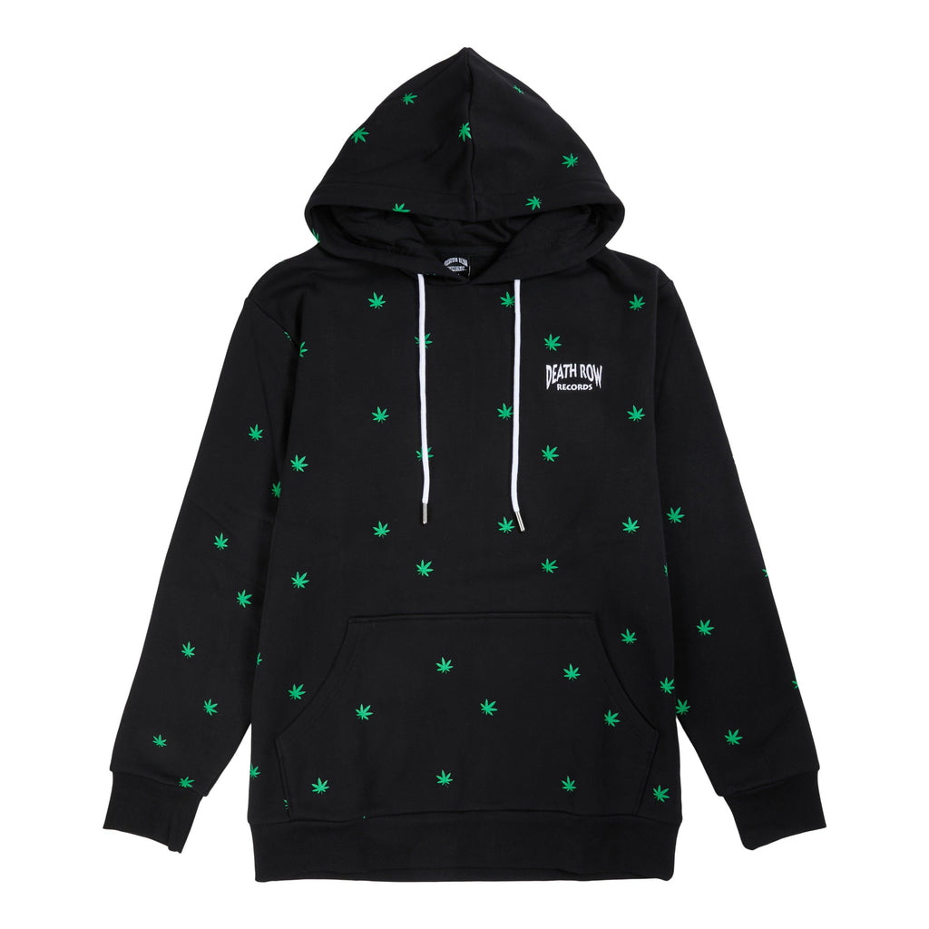 Death Row Core Logo AOP Weed Hoodie