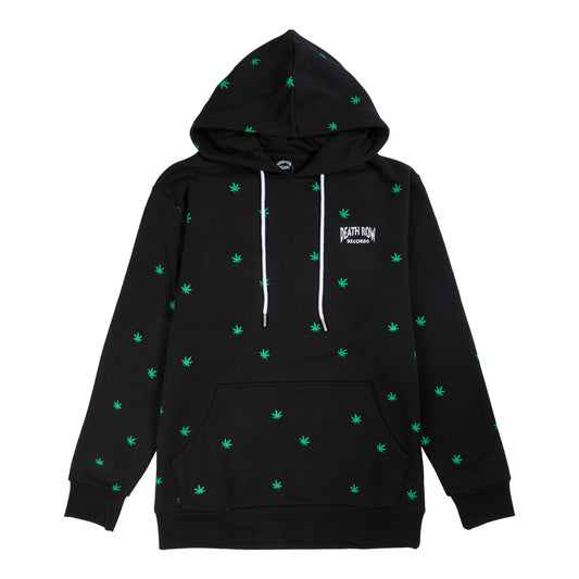 Death Row Core Logo AOP Weed Hoodie