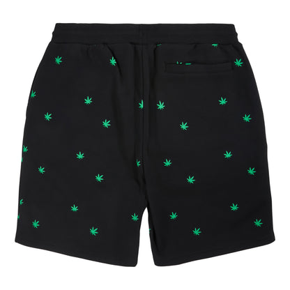 Death Row AOP Weed Leaf Shorts
