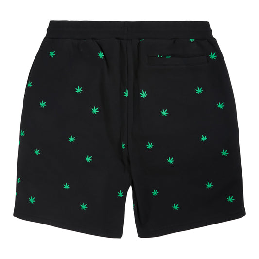 Death Row AOP Weed Leaf Shorts