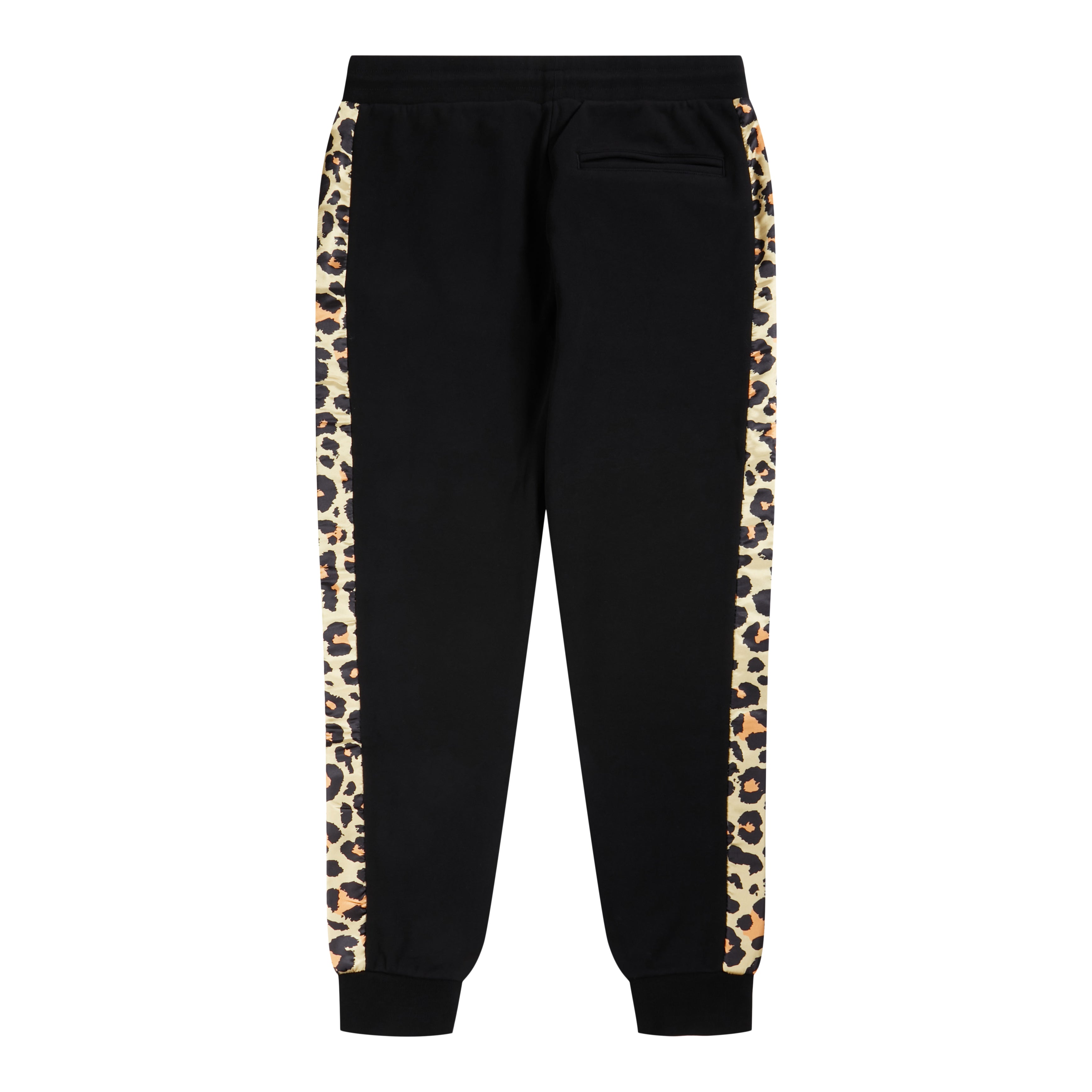 Dr. Bombay Embroidered Leopard Joggers