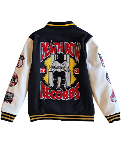 Death Row Patched Varsity Jacket