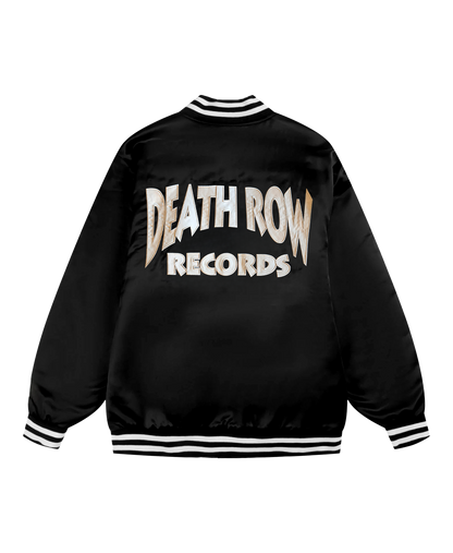 Death Row Satin Varsity Jacket Jacket