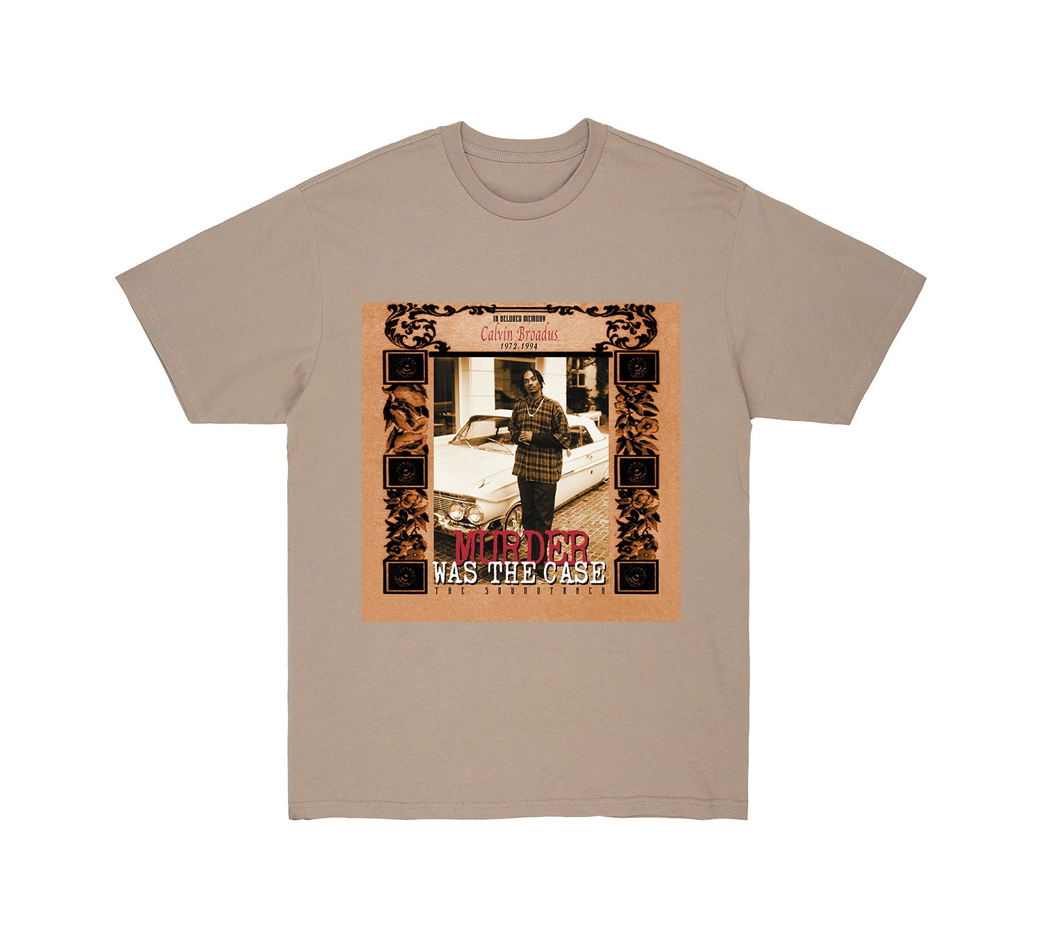 Murder Was The Case Album Cover 30 Year Anniversary Tee