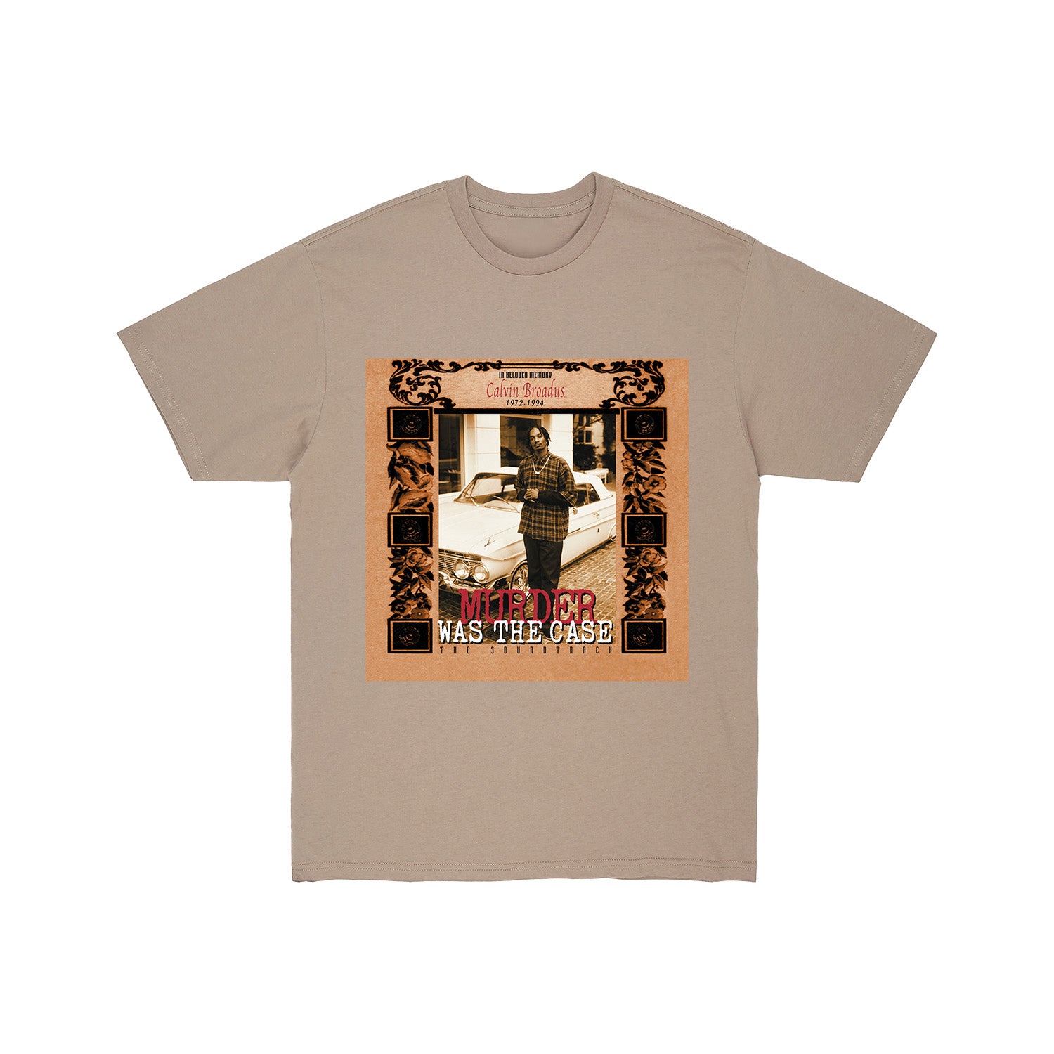 Murder Was The Case Album Cover 30 Year Anniversary Tee