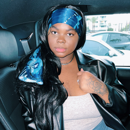 Broadus Collection Floral Zebra Scarf