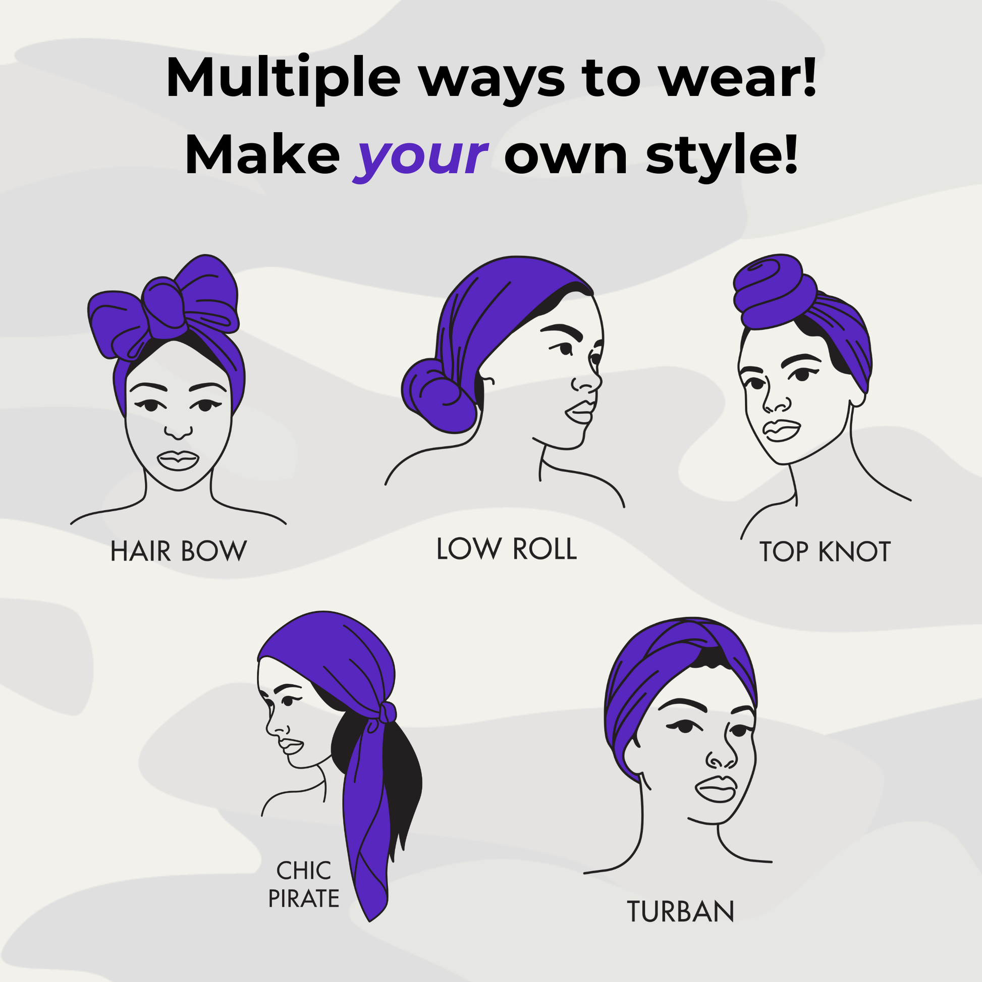 Broadus Collection Camo Scarf