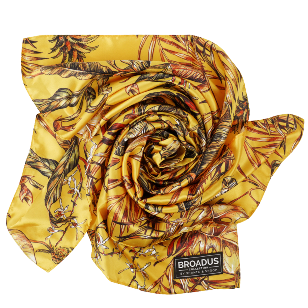 Broadus Collection Golden Tropics Scarf