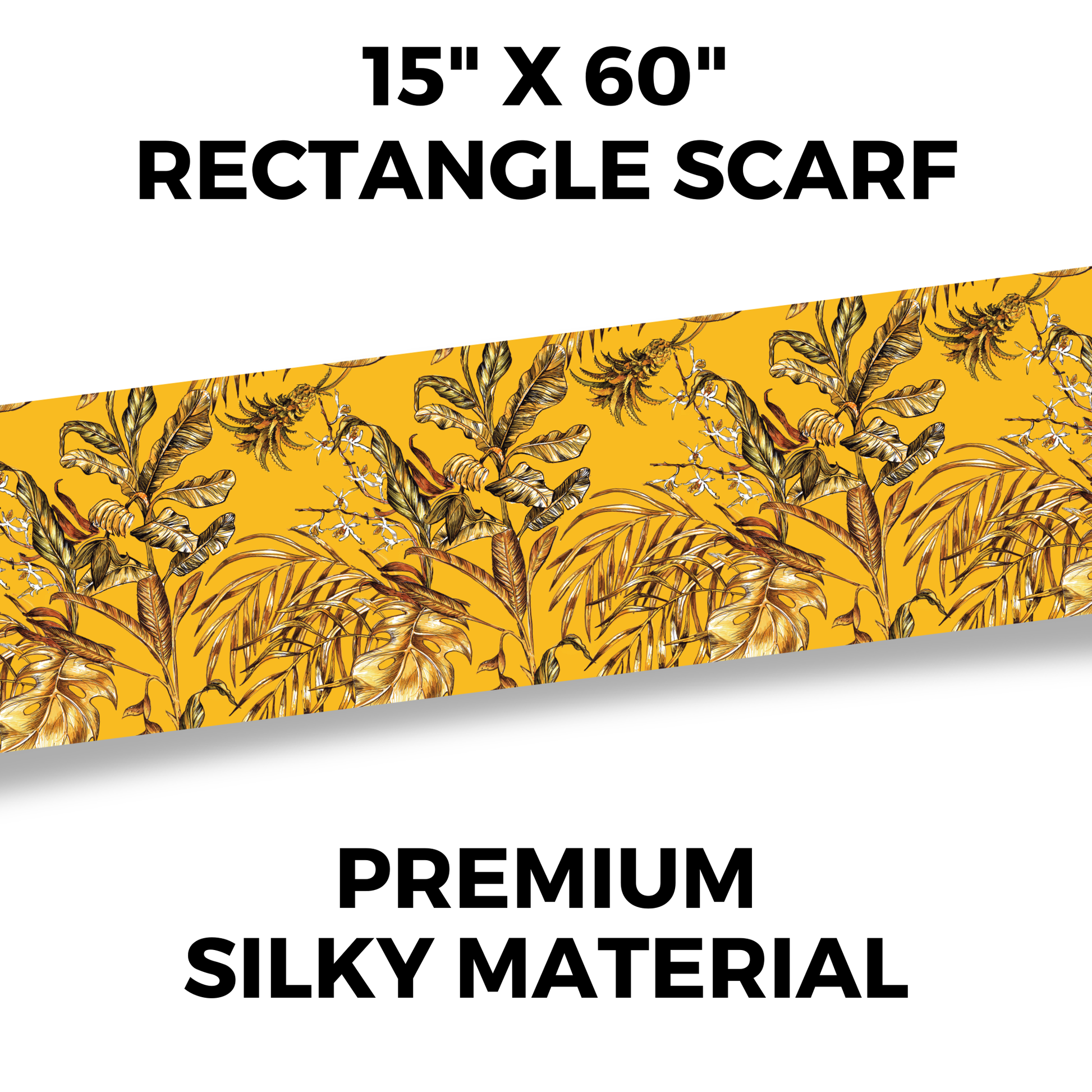 Broadus Collection Golden Tropics Scarf