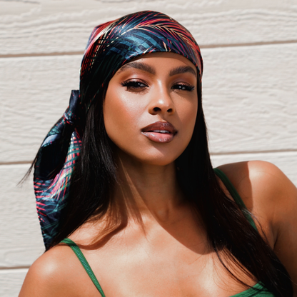 Broadus Collection Island Palm Scarf