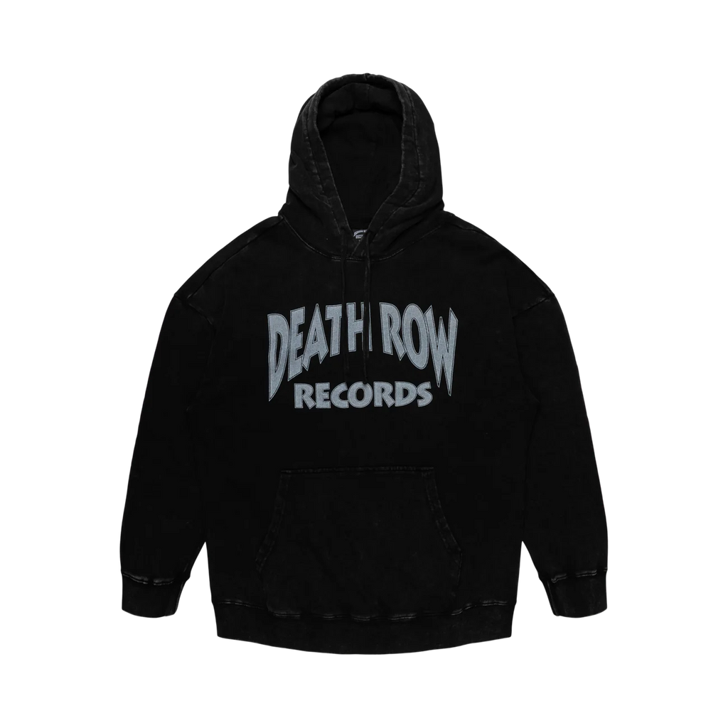Death Row Core Acid Wash Hoodie