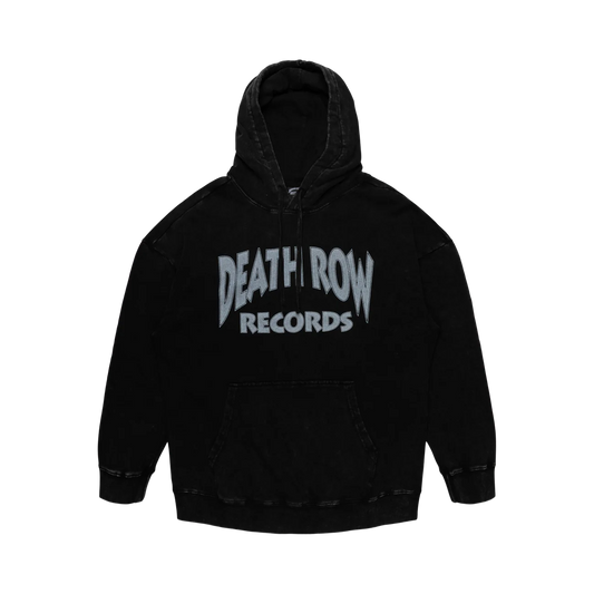 Death Row Core Acid Wash Hoodie