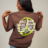 Snooper Market Farms T-Shirt - Brown
