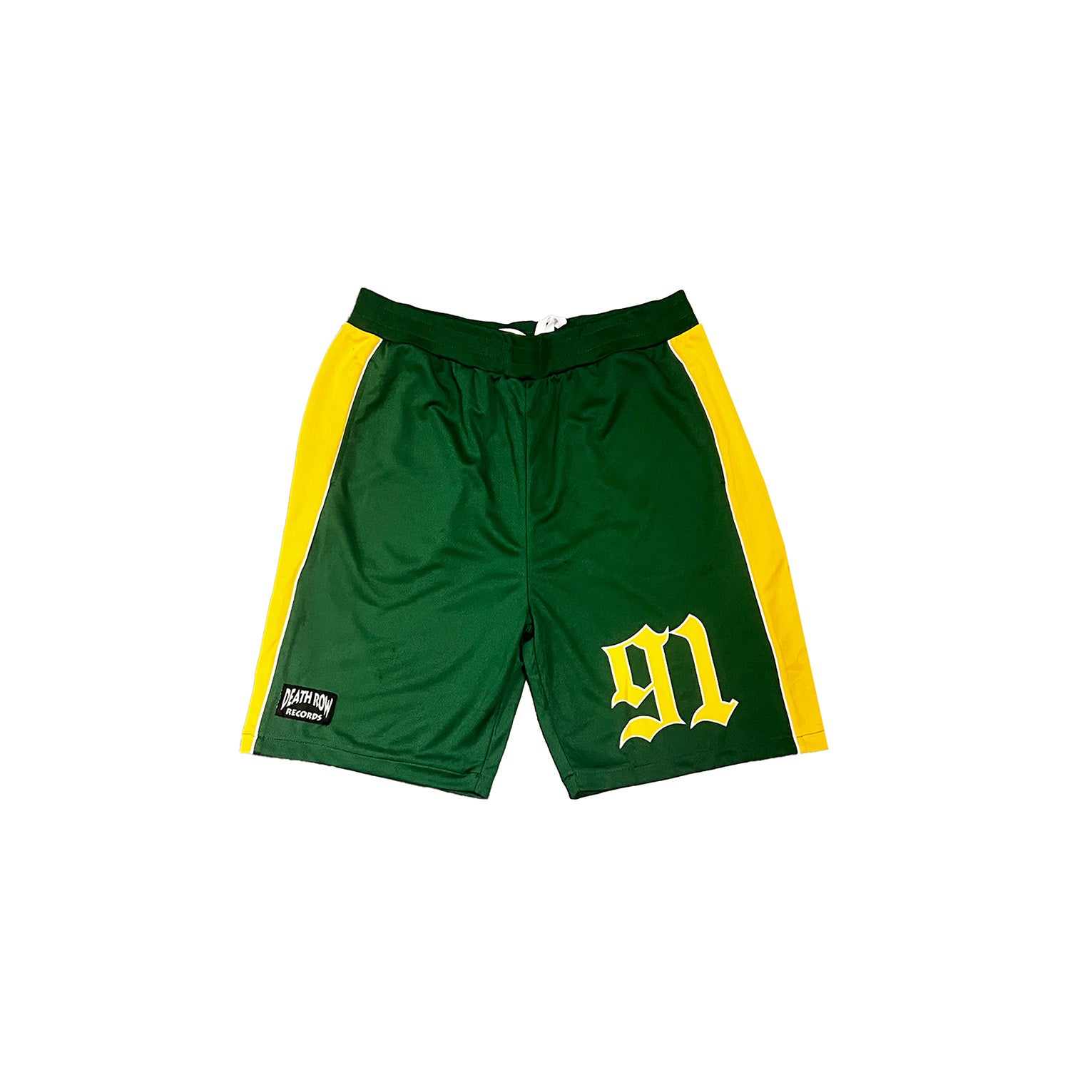 Death Row Mesh Basketball Shorts Green