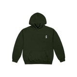 Death Row Records Embroidered Logo Green Pullover Hoodie