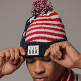 Team USA x Barefoot Dreams Stars and Stripes Beanie
