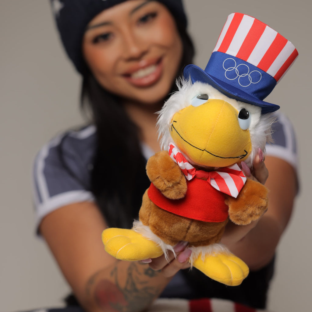 Team USA x Barefoot Dreams Sam The Mascot Plushie