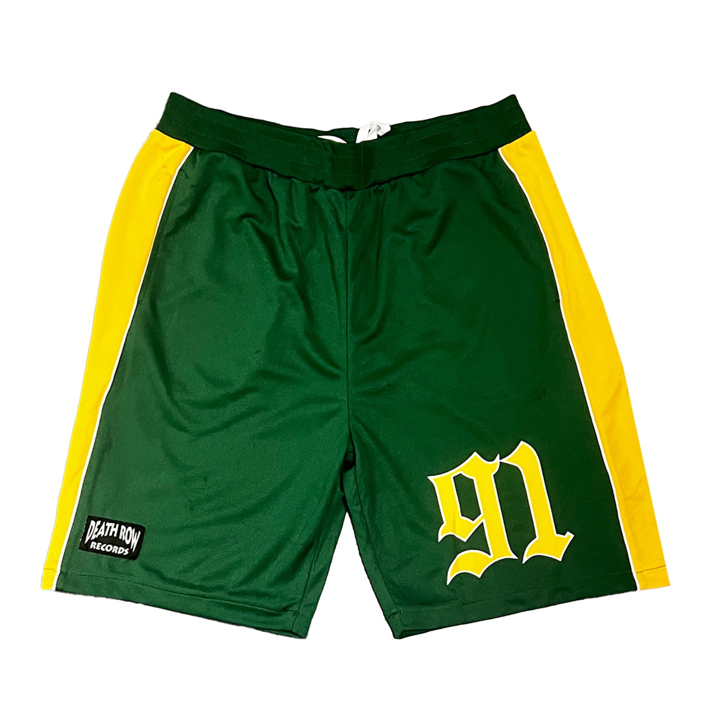 Death Row Mesh Basketball Shorts Green