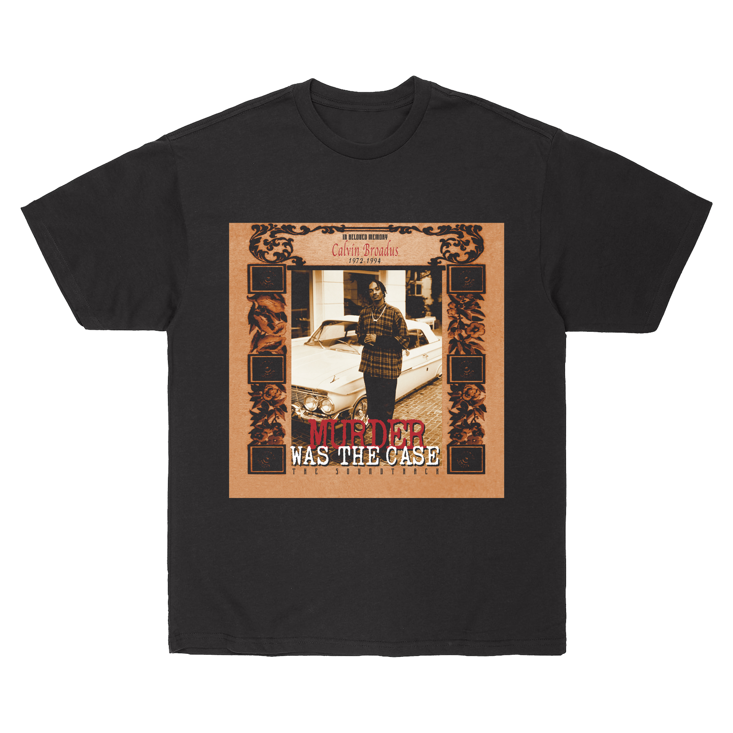 Murder Was The Case Album Cover 30 Year Anniversary Tee