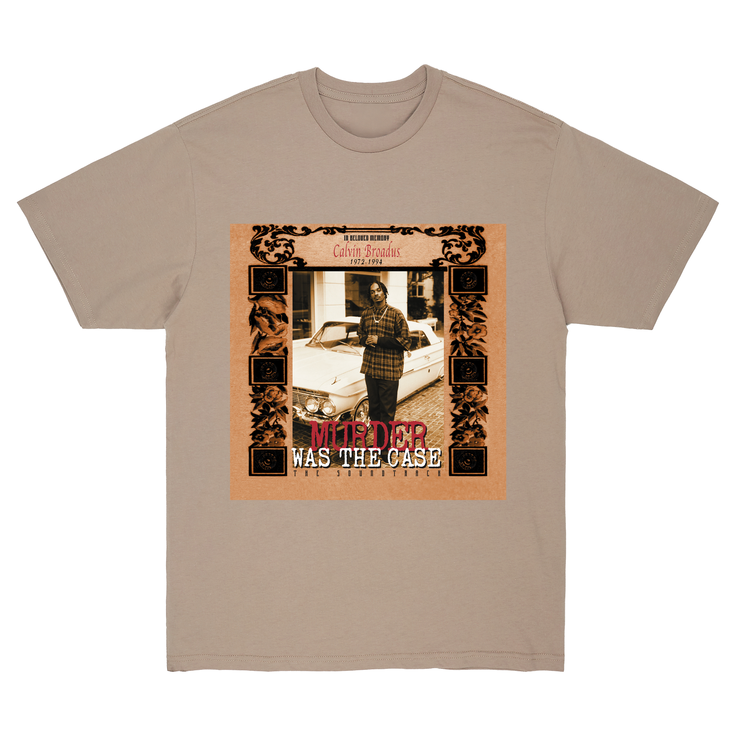 Murder Was The Case Album Cover 30 Year Anniversary Tee