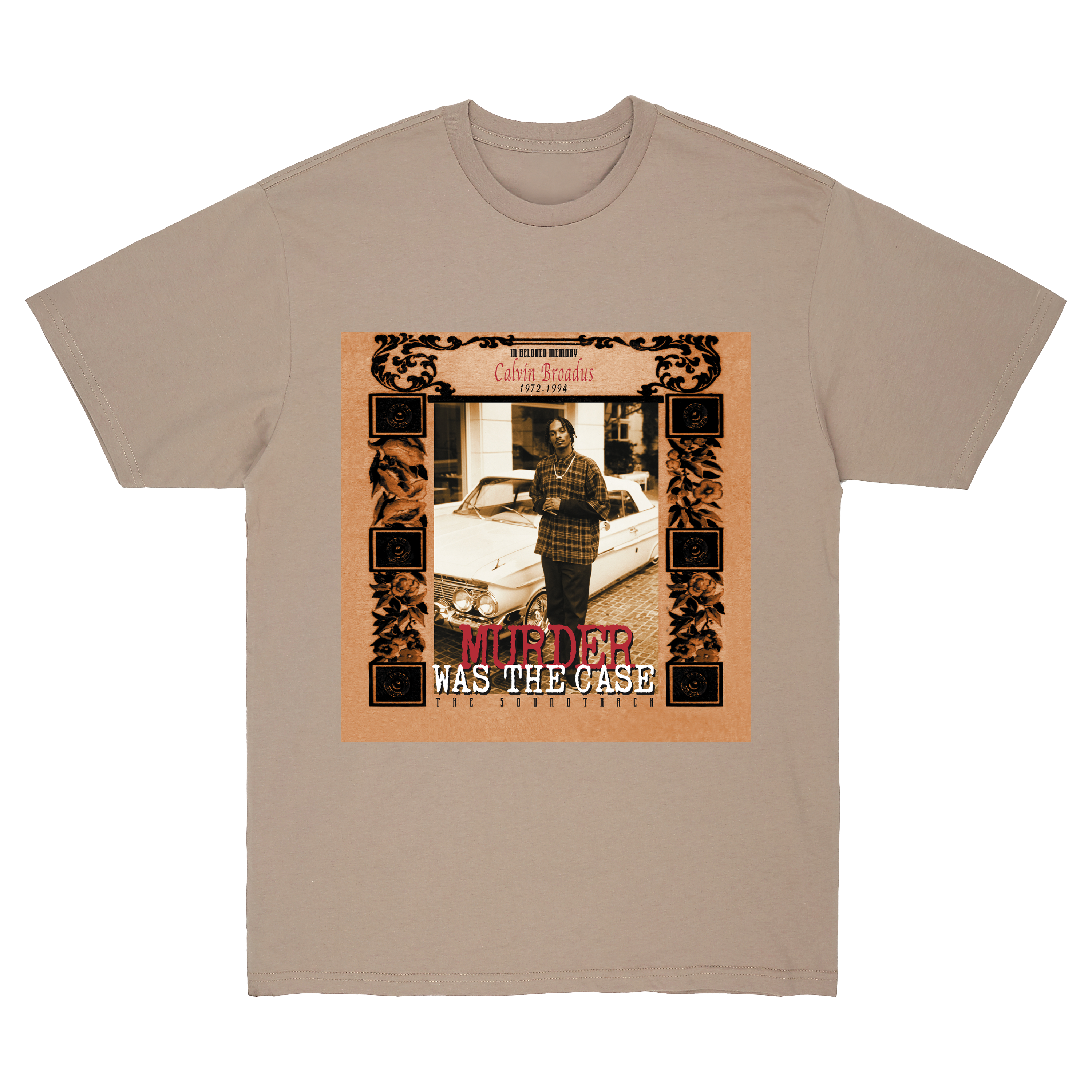 Murder Was The Case Album Cover 30 Year Anniversary Tee