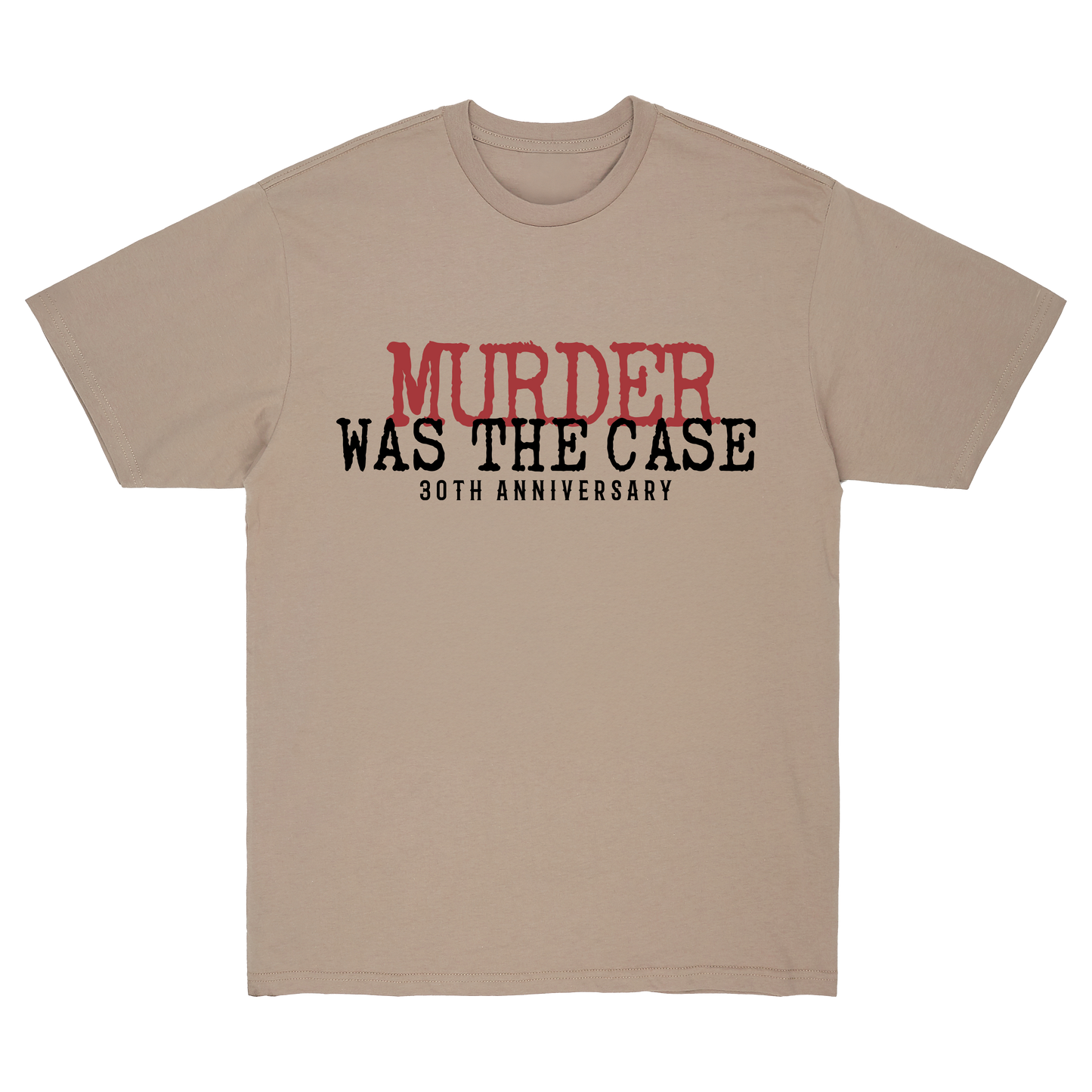 Murder Was the Case 30 Year Anniversary Tee