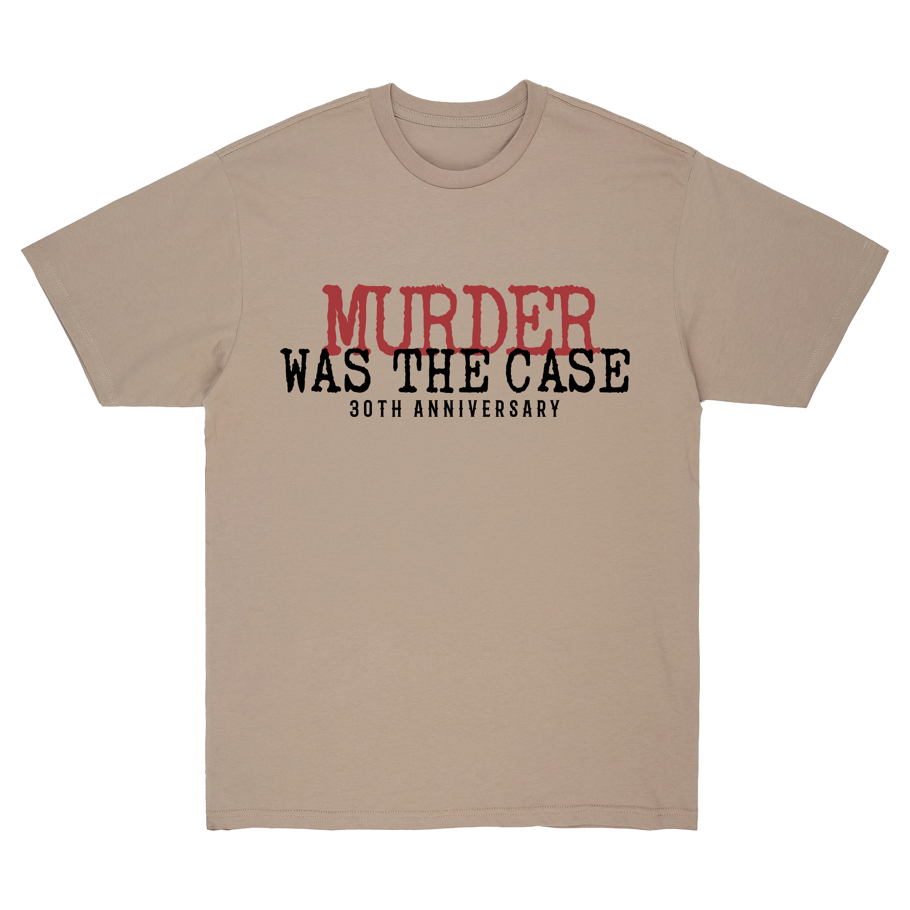Murder Was the Case 30 Year Anniversary Tee