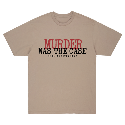 Murder Was the Case 30 Year Anniversary Tee