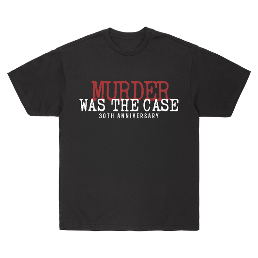 Murder Was the Case 30 Year Anniversary Tee