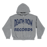 Death Row Grey Zip Hoodie